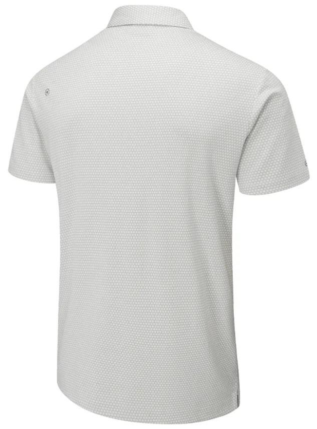 PING Halcyon Honeycomb pánské polo, silver multi
