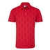 PING Lenny Jacquard pánské polo, červené