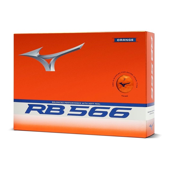 Mizuno RB 566 golfové míčky, oranžové
