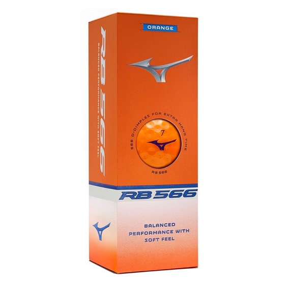 Mizuno RB 566 golfové míčky, oranžové