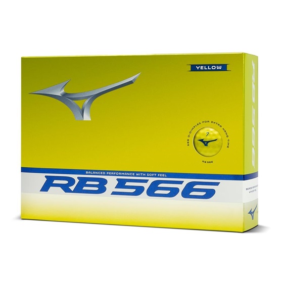 Mizuno RB 566 golfové míčky, žluté