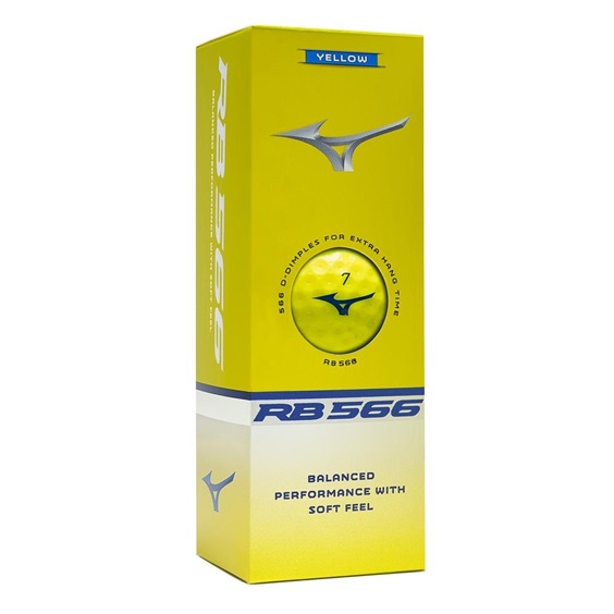 Mizuno RB 566 golfové míčky, žluté