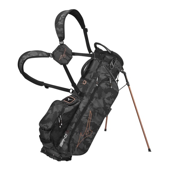Mizuno BR-D3 stand bag, camo/copper