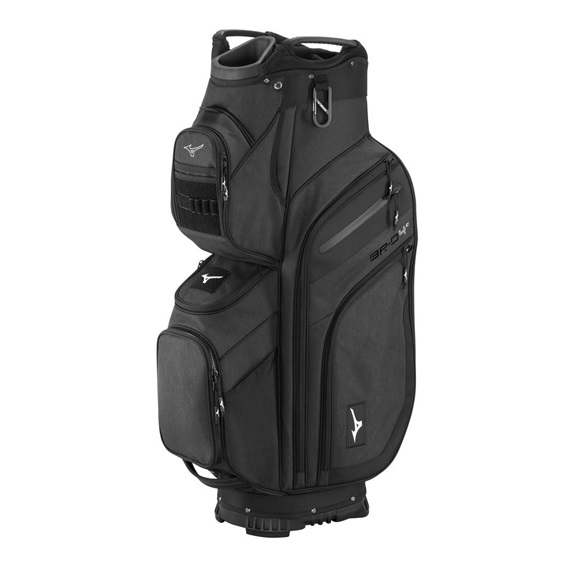 Mizuno BR-D4 cart bag, heathered charcoal