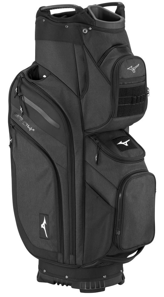 Mizuno BR-D4 cart bag, heathered charcoal