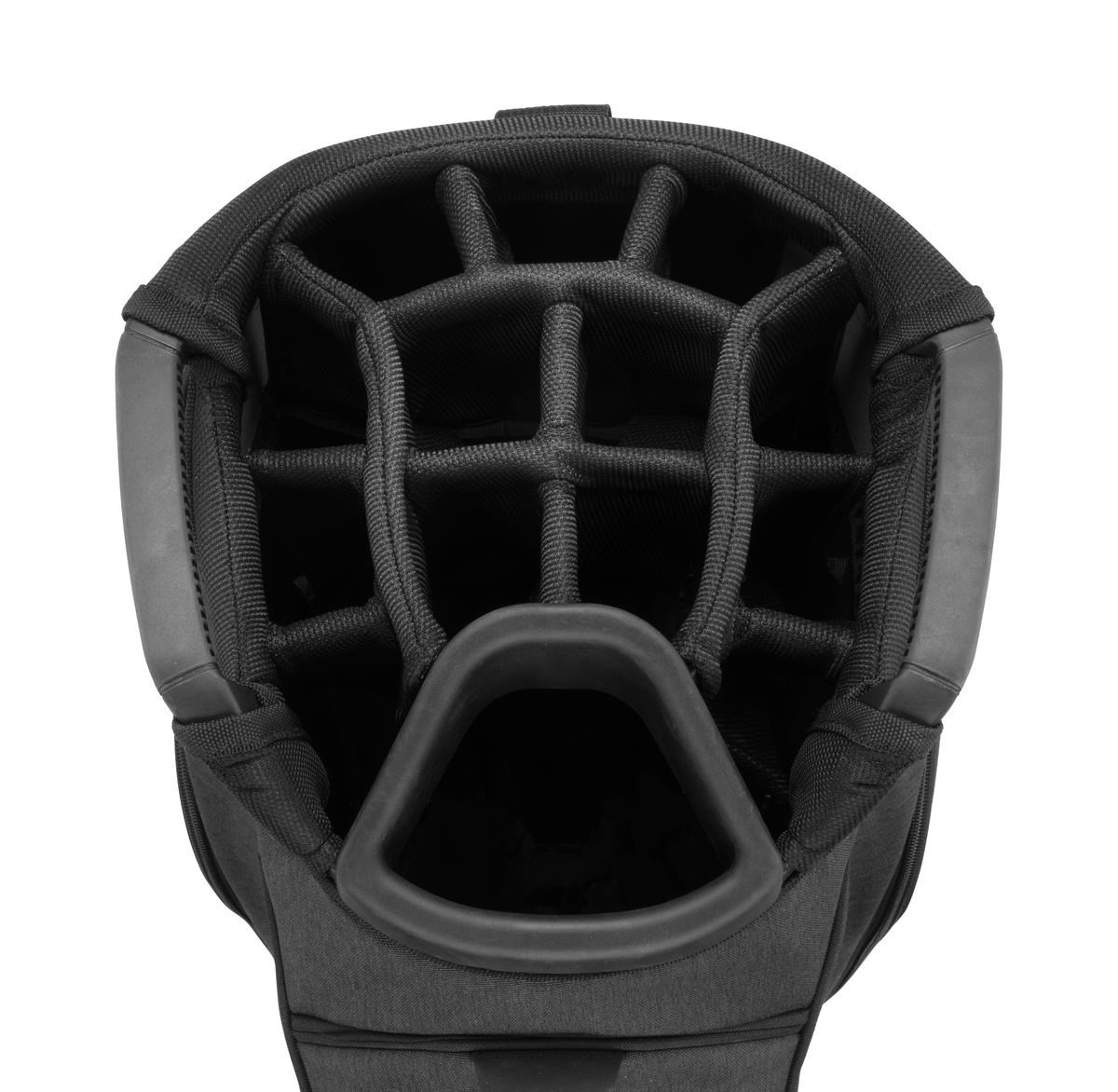Mizuno BR-D4 cart bag, heathered charcoal