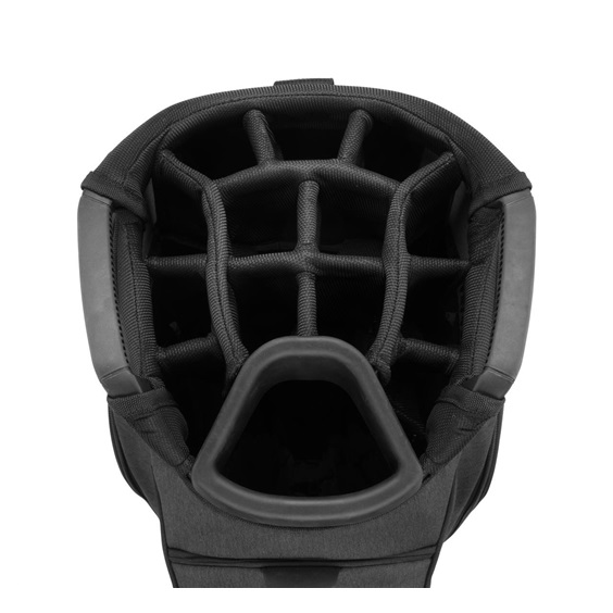 Mizuno BR-D4 cart bag, heathered charcoal