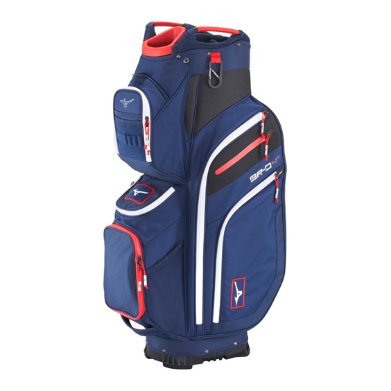 Mizuno BR-D4 cart bag, modro/červený