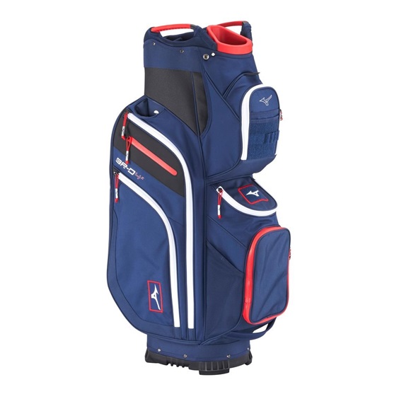 Mizuno BR-D4 cart bag, modro/červený