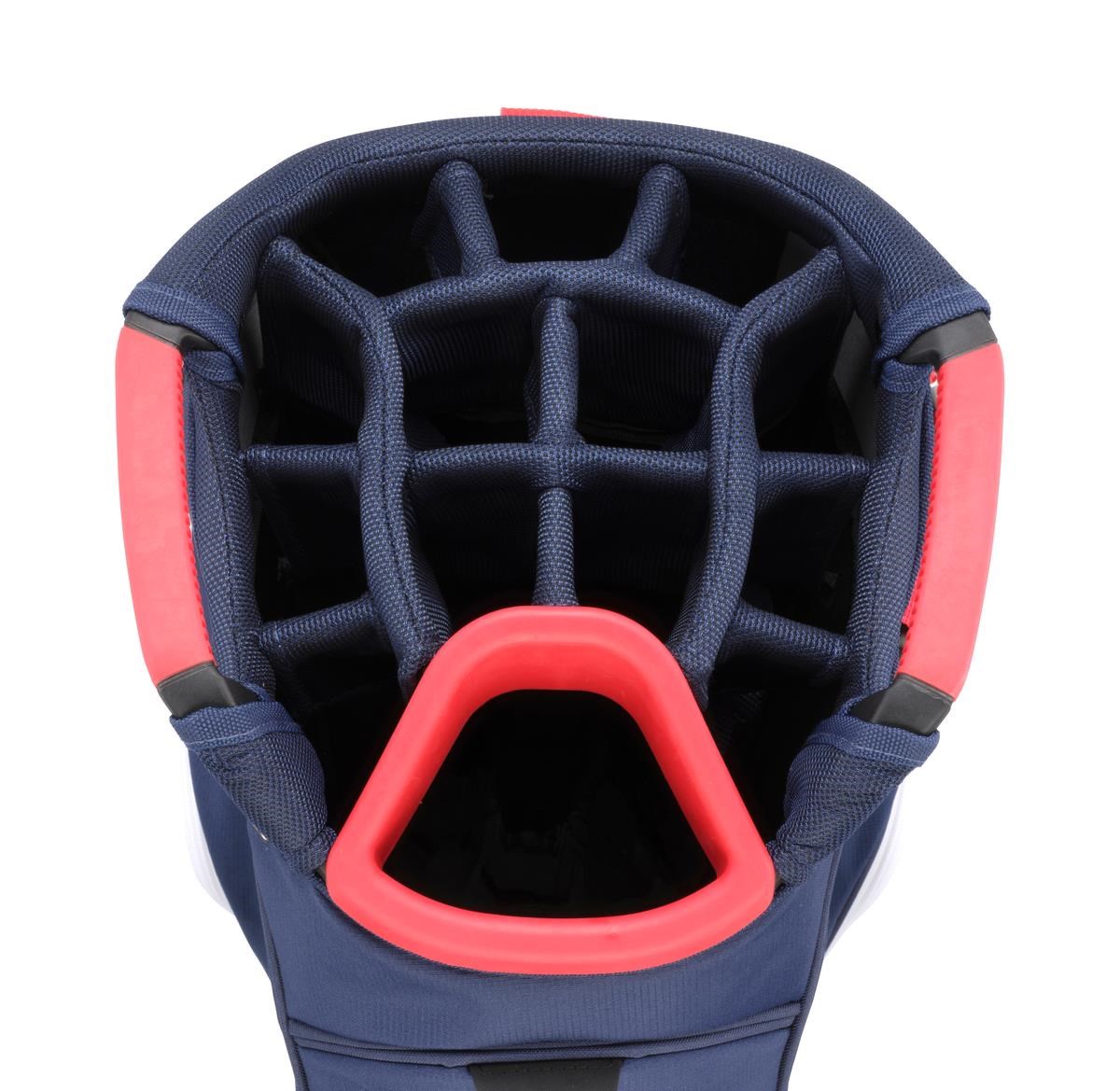 Mizuno BR-D4 cart bag, modro/červený