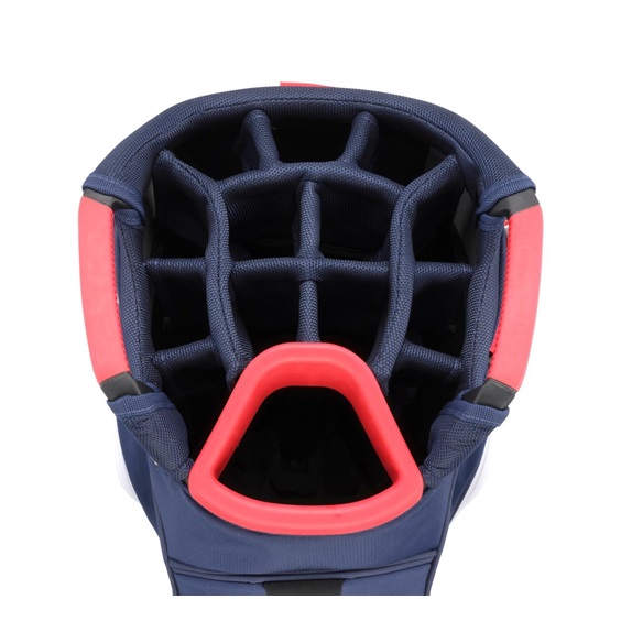 Mizuno BR-D4 cart bag, modro/červený