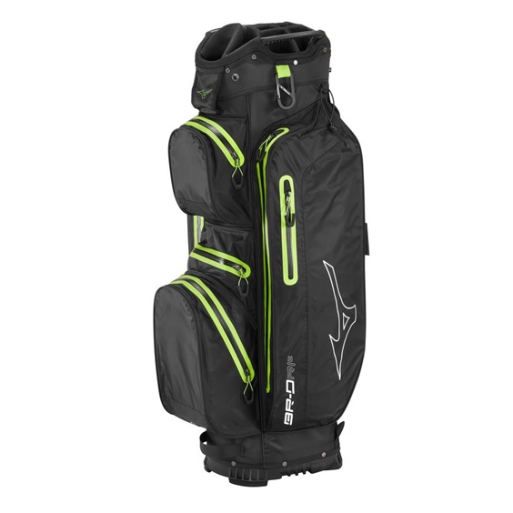Mizuno BR-DRI cart bag, černo/zelený