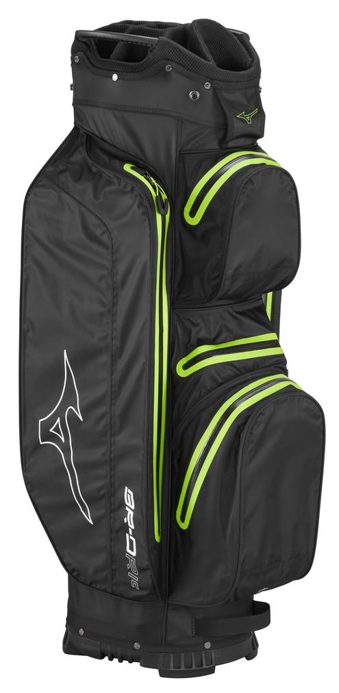 Mizuno BR-DRI cart bag, černo/zelený