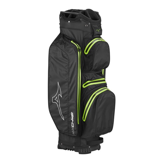 Mizuno BR-DRI cart bag, černo/zelený