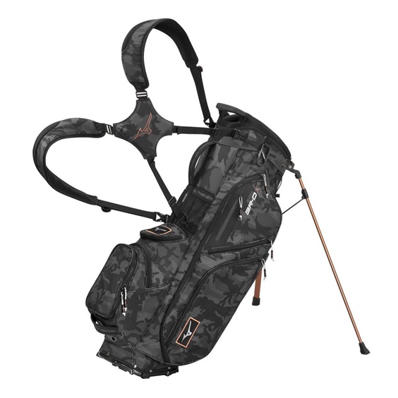 Mizuno BR-DX stand bag, camo/copper
