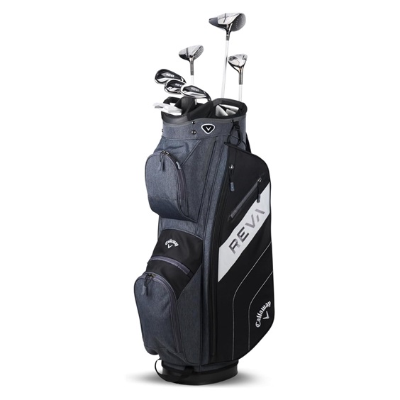 Callaway REVA 8PC Black dámský golfový půlset, levý