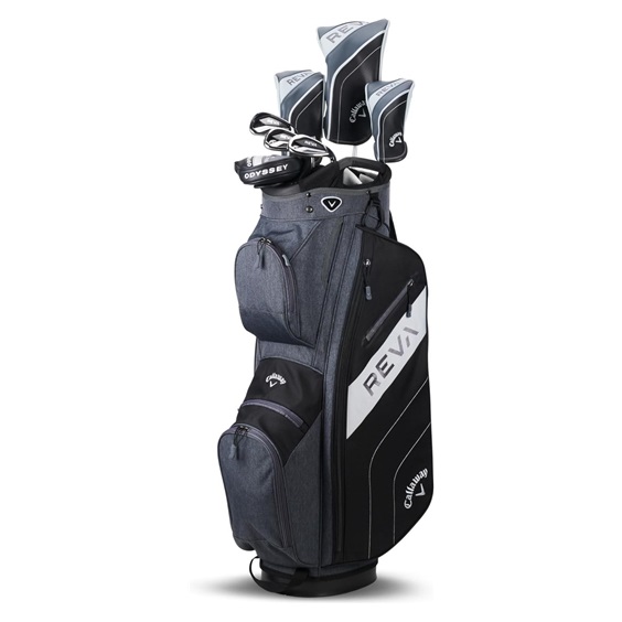 Callaway REVA 8PC Black dámský golfový půlset, levý