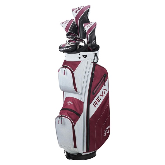 Callaway REVA 8PC Eggplant dámský golfový půlset