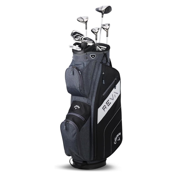 Callaway REVA 11PC Black dámský golfový set, +1"
