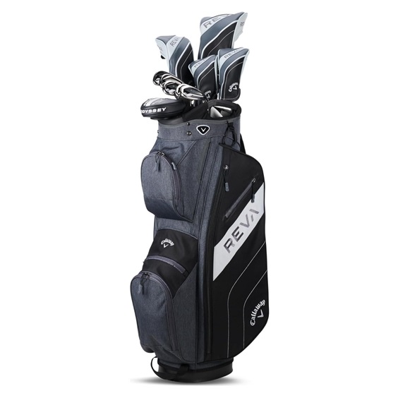 Callaway REVA 11PC Black dámský golfový set, +1"