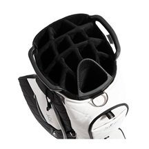 JuCad First Class cart bag, černo/bílý