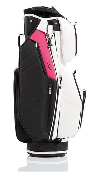 JuCad First Class cart bag, černo/růžový