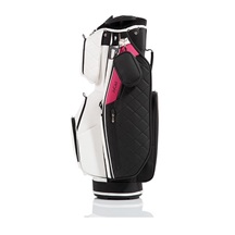 JuCad First Class cart bag, černo/růžový