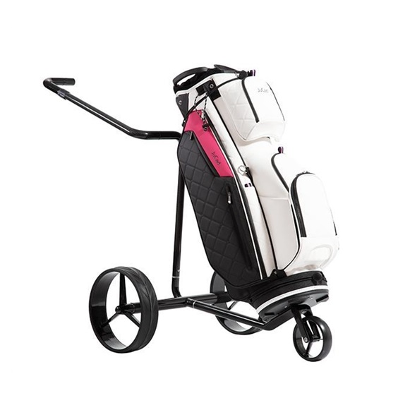 JuCad First Class cart bag, černo/růžový
