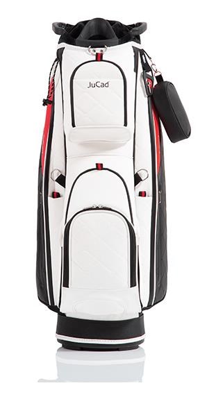 JuCad First Class cart bag, černo/červený