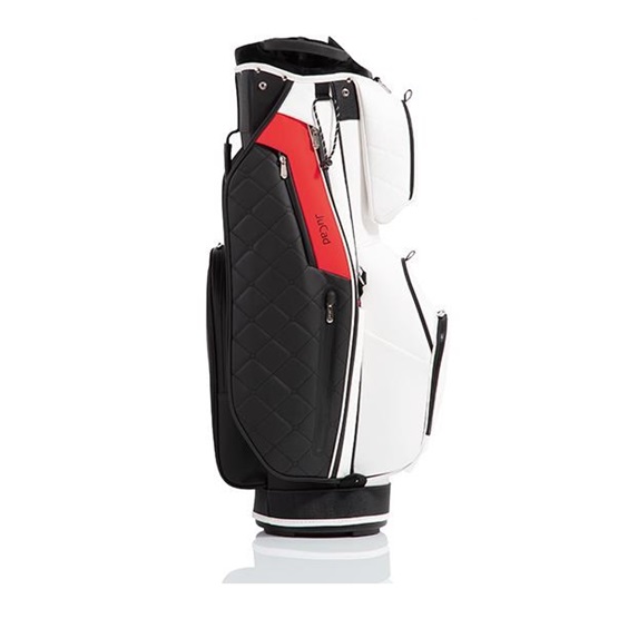 JuCad First Class cart bag, černo/červený