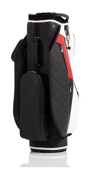 JuCad First Class cart bag, černo/červený