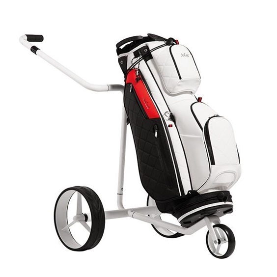 JuCad First Class cart bag, černo/červený