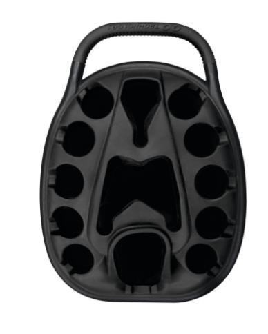 Bennington QO 14 Water Resistant cart bag, šedo/stříbrno/černo/červený