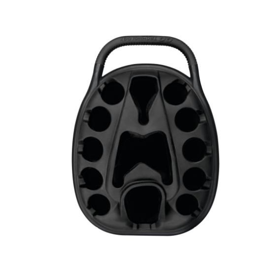 Bennington QO 14 Water Resistant cart bag, šedo/stříbrno/černo/červený