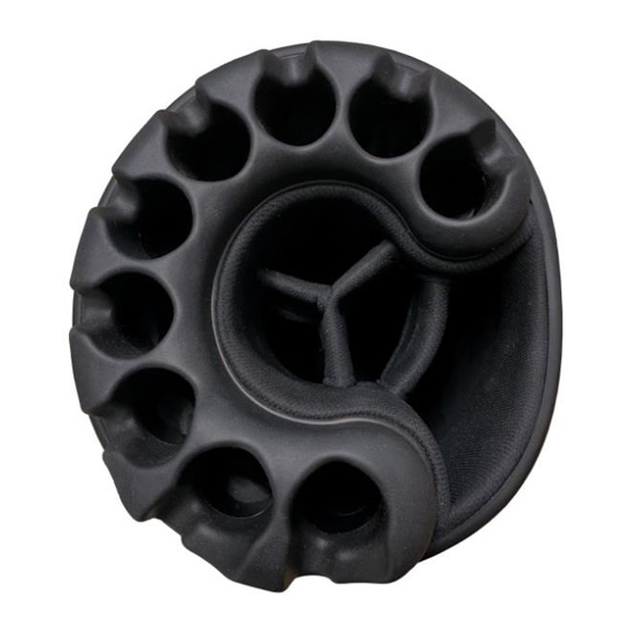 Bennington QO9 Water Resistant cart bag, černý (Oversize +2")