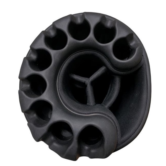 Bennington QO9 Water Resistant cart bag, šedo/černo/růžový