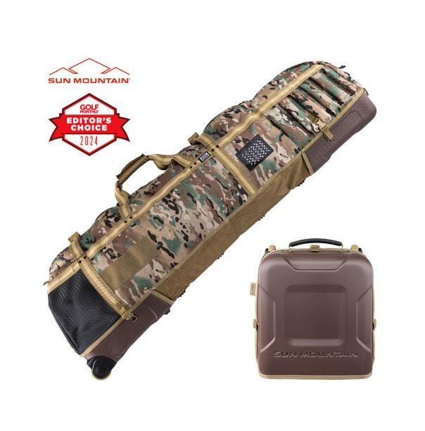 Sun Mountain Kube Travel cestovní kryt, java/sand/camo