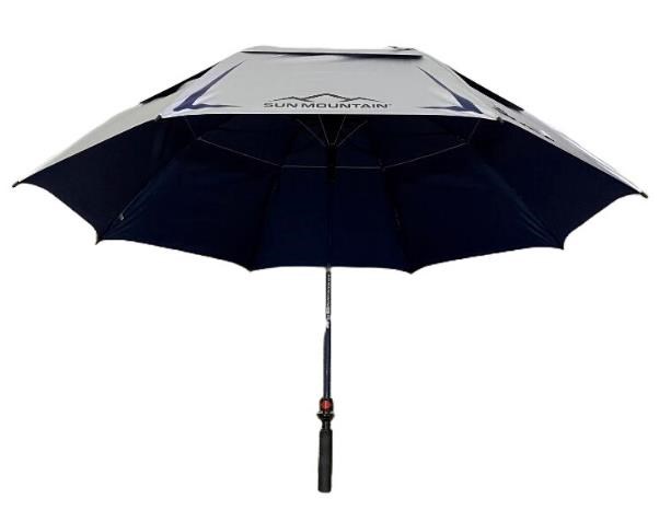 Sun Mountain H2NO Chrome UV umbrella 68", modrý