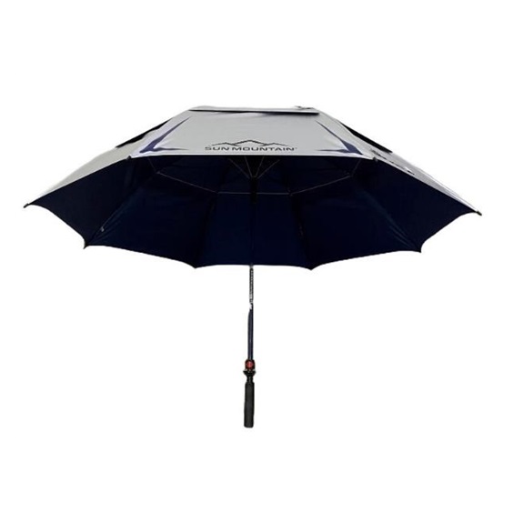 Sun Mountain H2NO Chrome UV umbrella 68", modrý