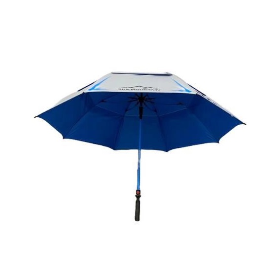 Sun Mountain H2NO Chrome UV golfový deštník 68", modrý