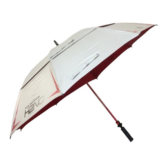 Sun Mountain H2NO Chrome UV golfový deštník 68", červený