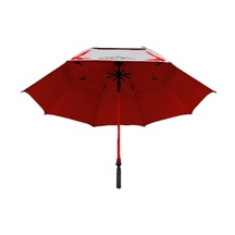 Sun Mountain H2NO Chrome UV golfový deštník 68", červený