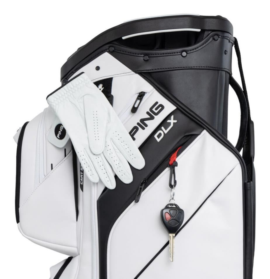 Ping DLX cart bag, bílý