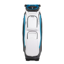 Ping DLX cart bag, bílo/šedo/modrý