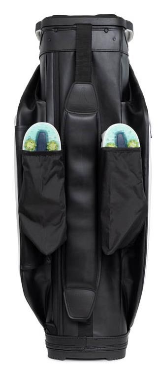 Ping DLX cart bag, bílo/šedo/modrý