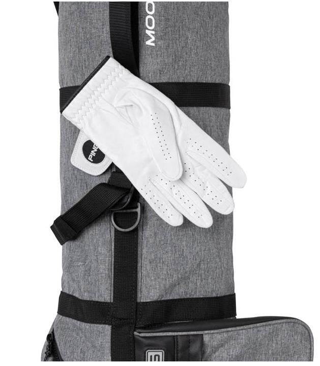 Ping Moonlite carry stand bag, heather grey/black
