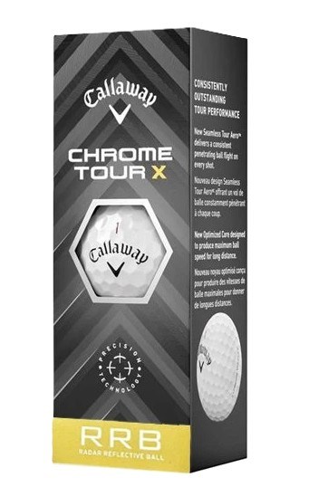 Callaway Chrome Tour X Radar Reflective míčky