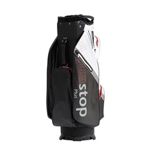 JuCad Aquastop Plus cart bag, černo/bílo/červený