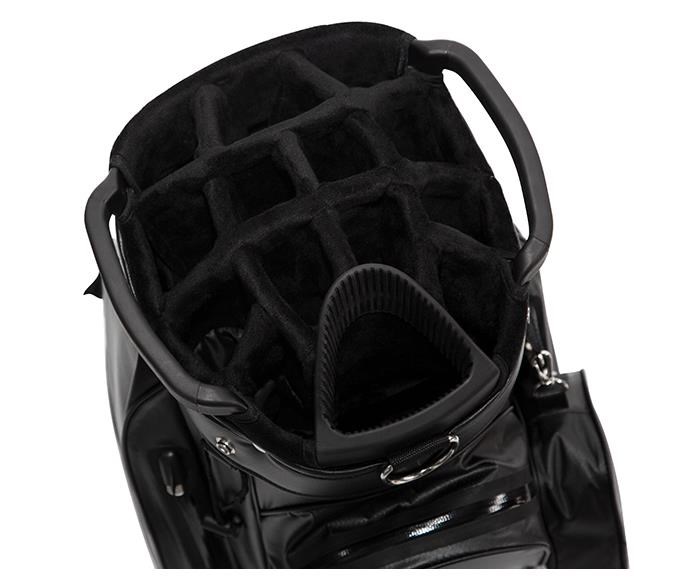 JuCad Aquastop Plus cart bag, černo/bílo/červený