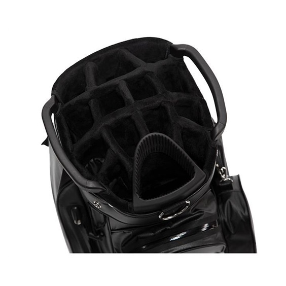 JuCad Aquastop Plus cart bag, černo/bílo/červený
